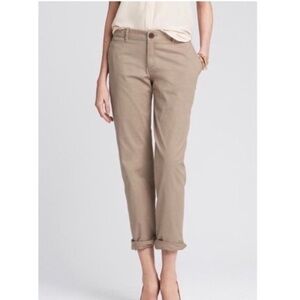 Banana Republic women’s city chino roll up 2